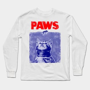 Paws (Jaws) Long Sleeve T-Shirt